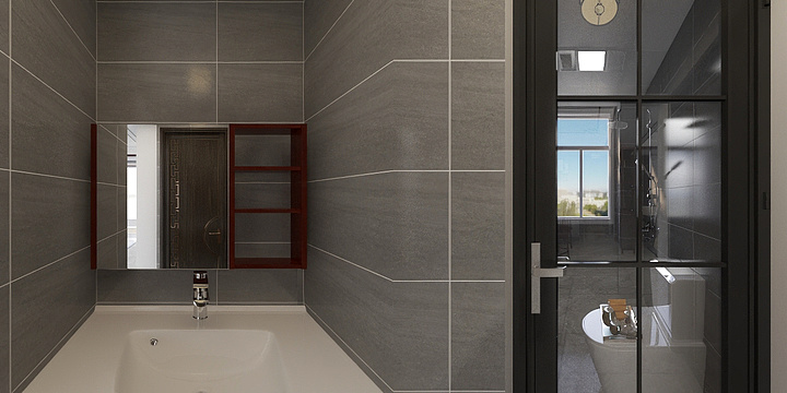 谢小艳-中户户型-中式-装修设计方案