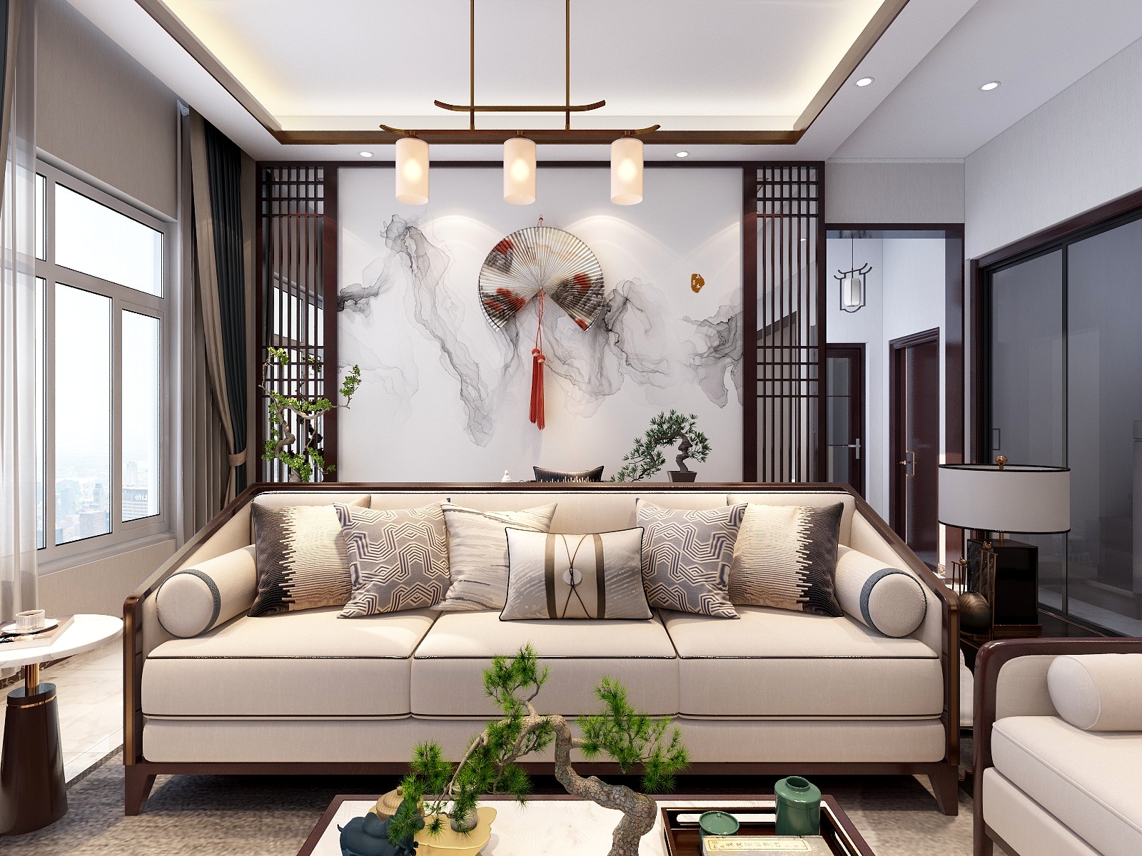 芃羽-家美装饰—自建别墅（书香门第）-副本-装修设计方案