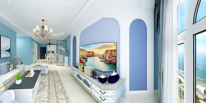 一JackCaptain一-地中海风格一号-装修设计方案