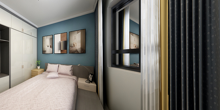 Alandi-紫荆华府顶楼-装修设计方案