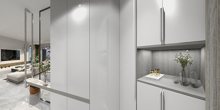 WY府邸空间设计-中央大道5期-163-装修设计方案