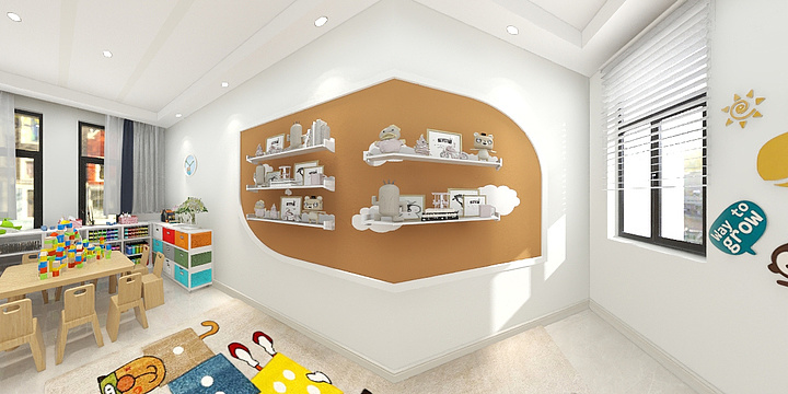 全景图888-高夏村儿童之家-装修设计方案