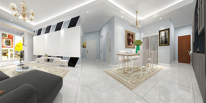 一盏青灯伴佳人-美景嘉园1栋-装修设计方案