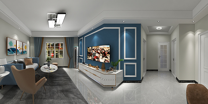 smile小芳-骏驰公馆2-装修设计方案