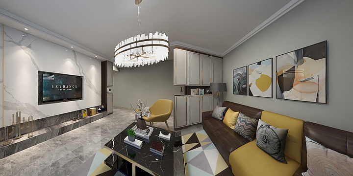 张娜设计师-舜泰佳苑-装修设计方案