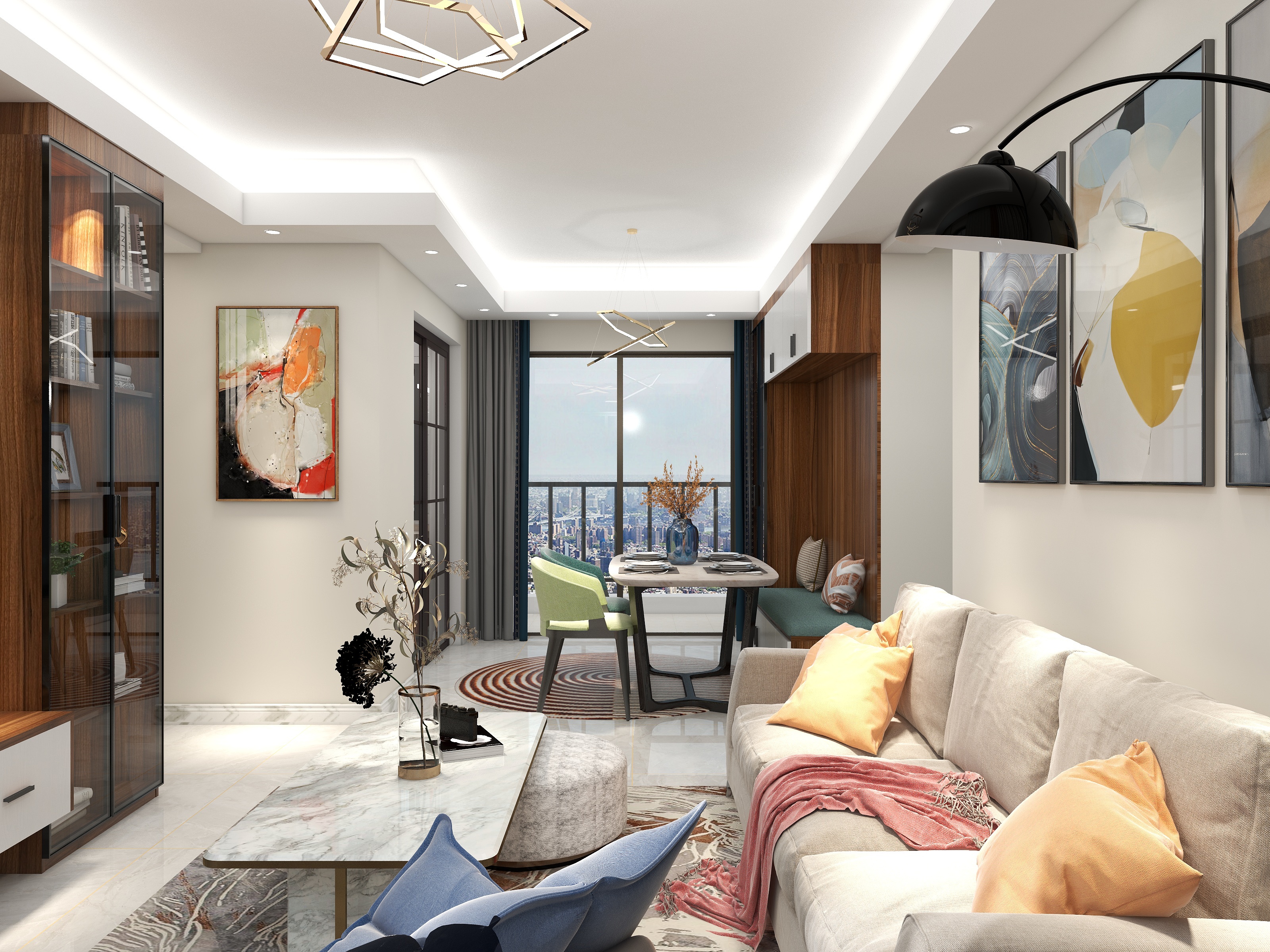 张远Tom-碧桂园新城之光99装修效果图