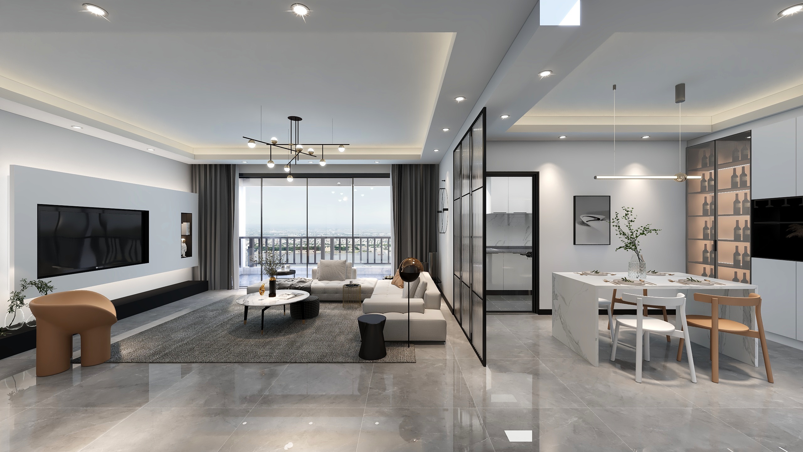 DY設計-山湖珺璟-装修设计方案