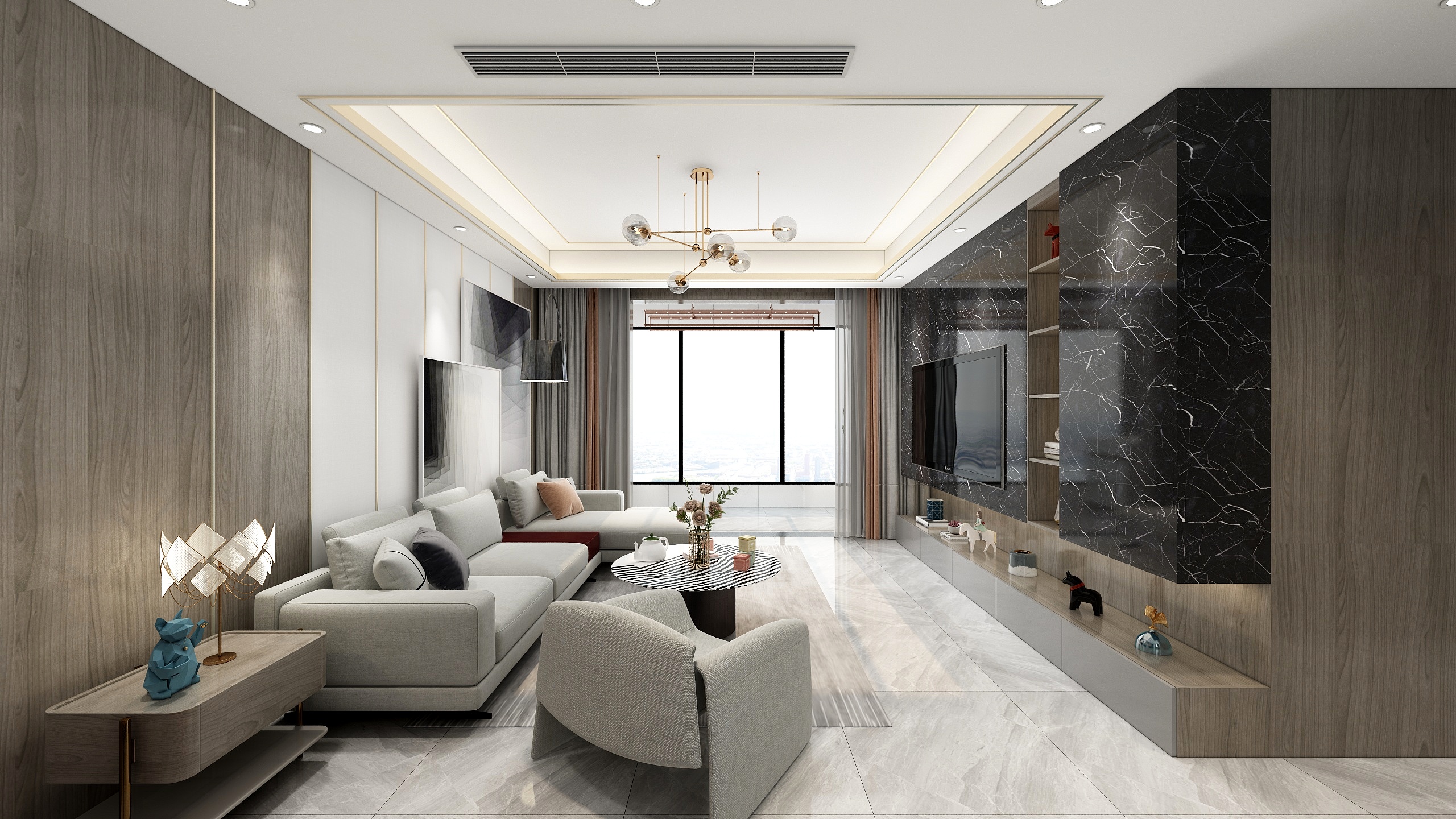 李家明-精英赛现代迷情装修效果图