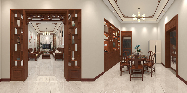 登封李臣-会仙庄东四巷20号中式-装修设计方案