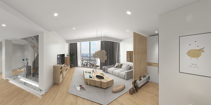 灬室内设计灬-林达阳光城-装修设计方案