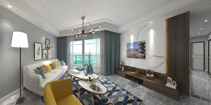 Ives_W-西海岸杨大姐雅居-装修设计方案