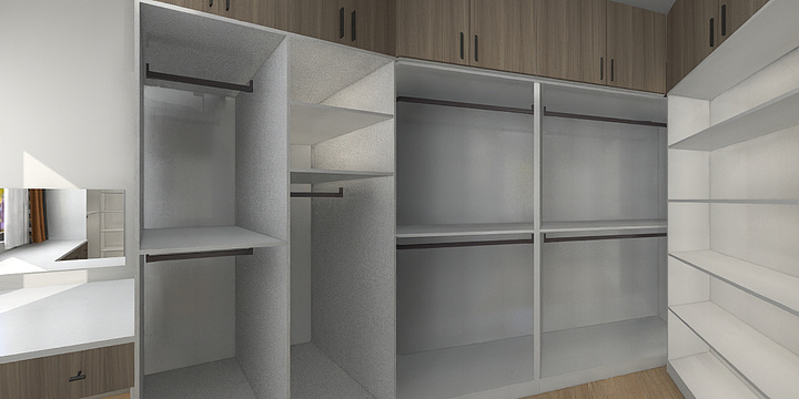 壹染-衣帽间-装修设计方案