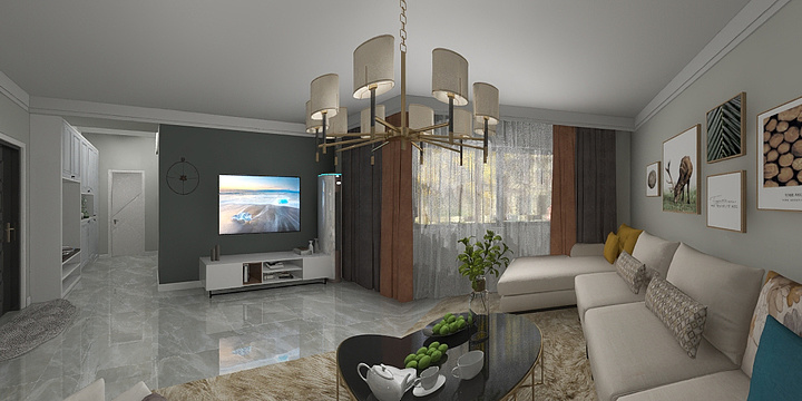 边凤磊SBHA-百合丽湾101B5-装修设计方案