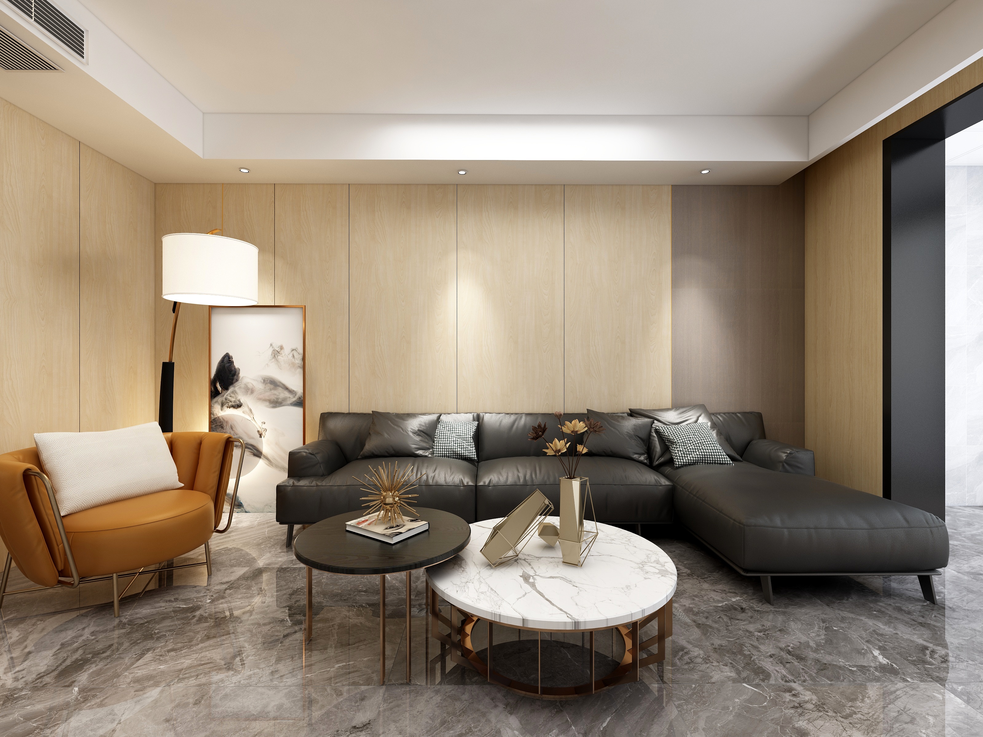 天津百变空间-港式-紫玉园装修效果图