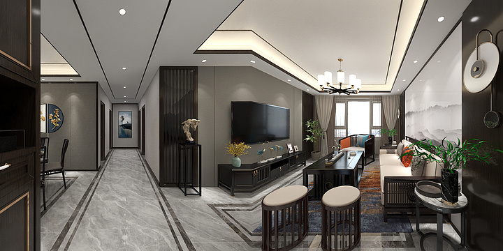 兔木匠装饰-金鼎绿城4期7#2301-装修设计方案