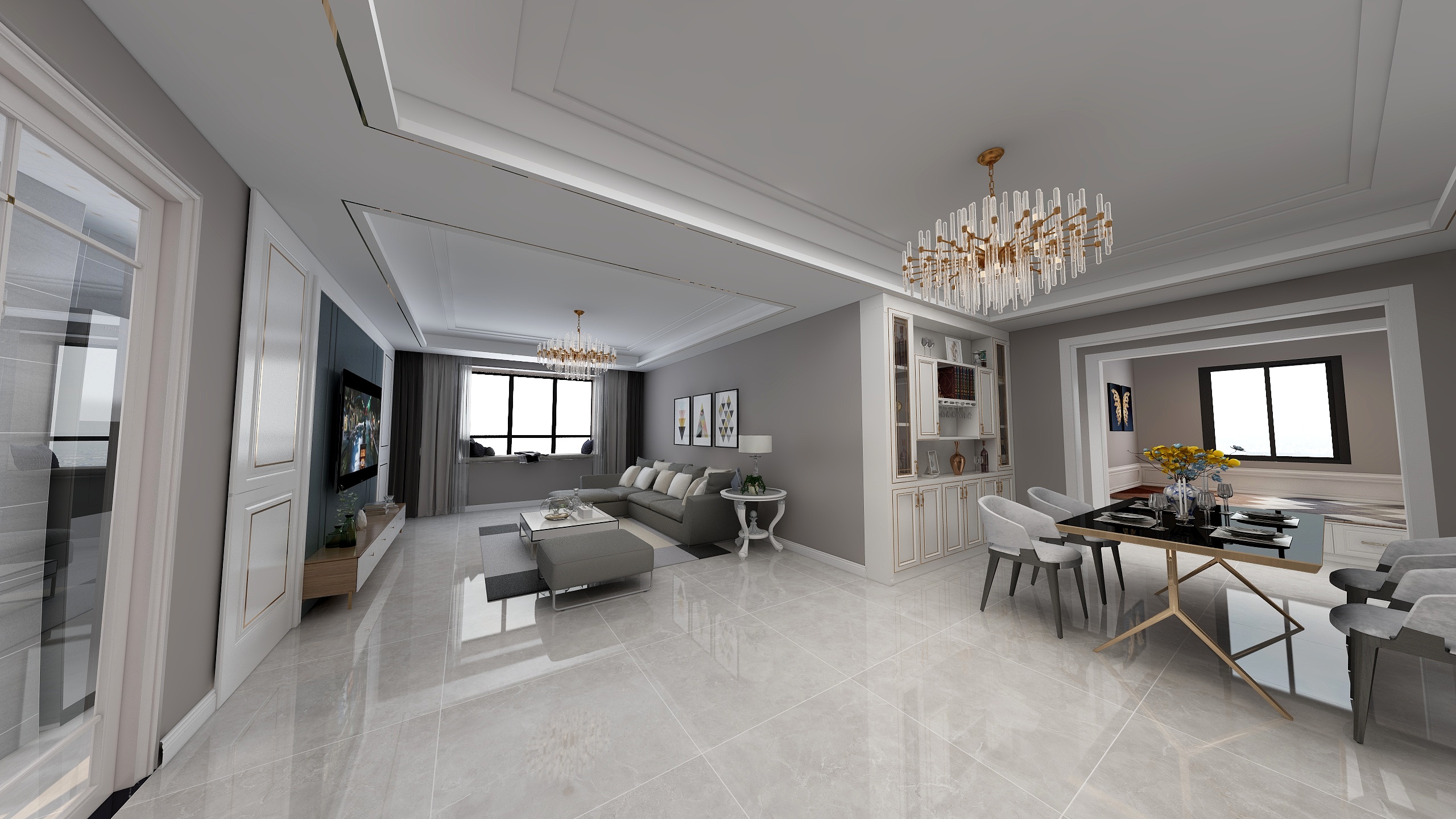 微威杨-水云间效果图-装修设计方案