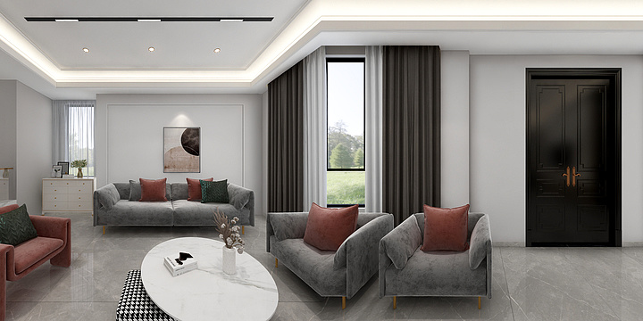 如梦令zjy-新都会-装修设计方案