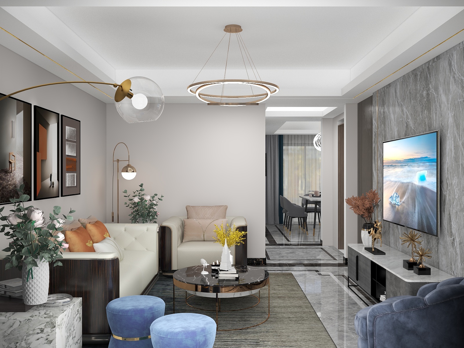 沉淀suOV-泛悦城1期129平装修效果图