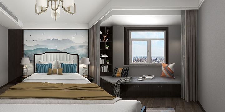 兔木匠装饰-金鼎绿城4期7#2301-改1-装修设计方案