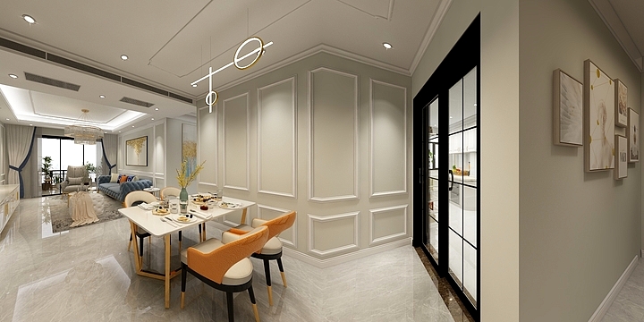 阴雨天的云-昱湖壹号1栋低饱和-装修设计方案