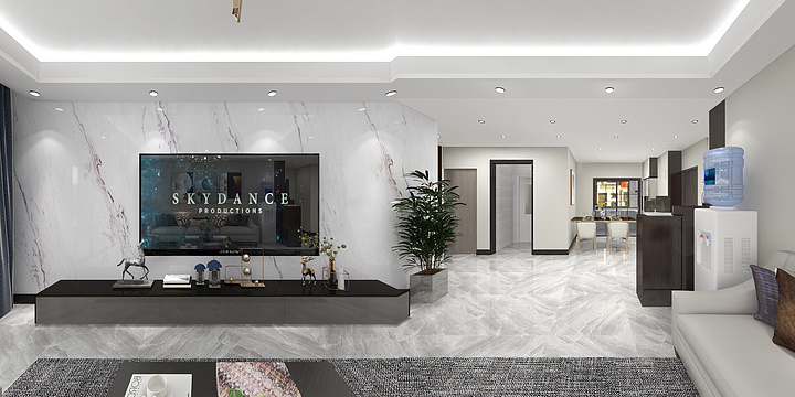 莲立-裕华西户140-装修设计方案