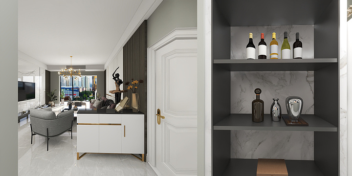 小李一定能发财-府翰苑23-装修设计方案