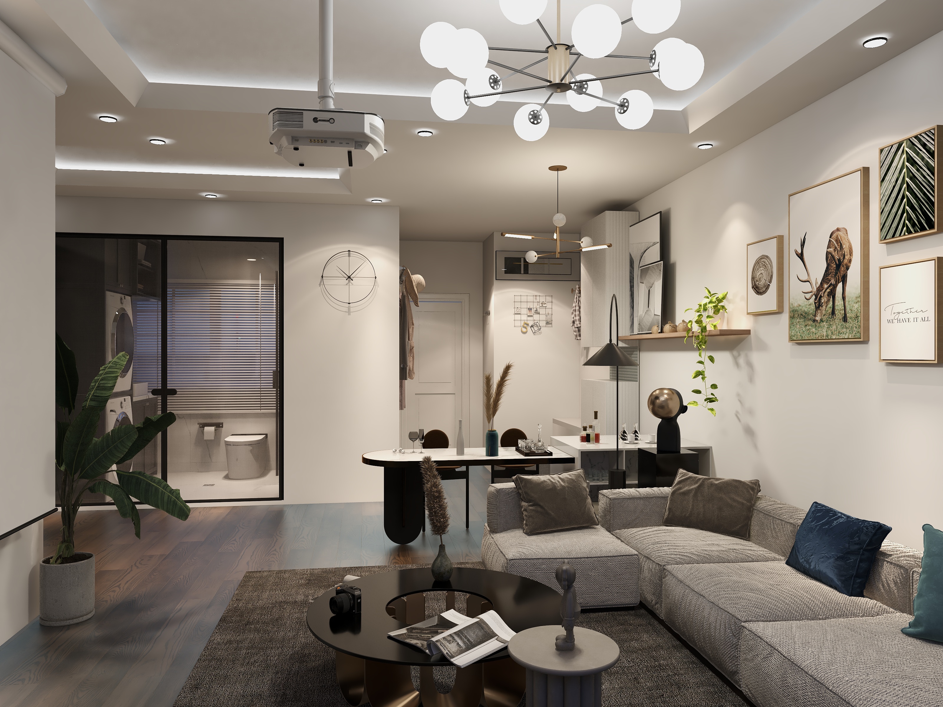 大猫的旺仔-龙湖郦城装修效果图