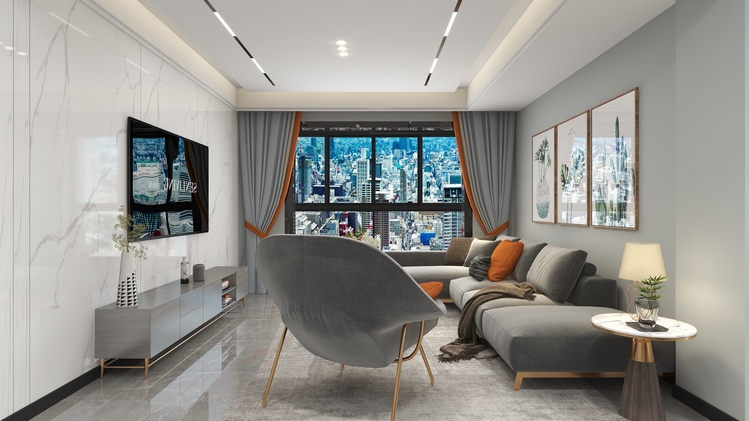 元設計-天悦龙庭9#装修效果图