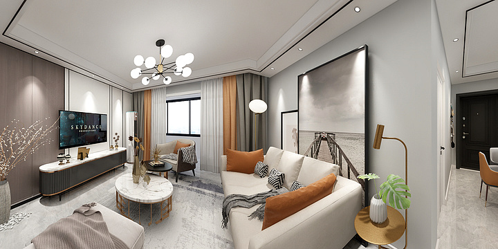 liqing-模型-清嘉苑-装修设计方案