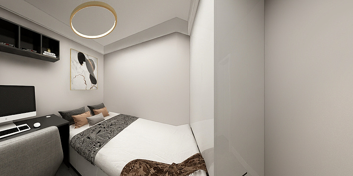 星雅乐首席设计王征-鸿坤山语墅T4-153（地下室厨房）-简约-装修设计方案