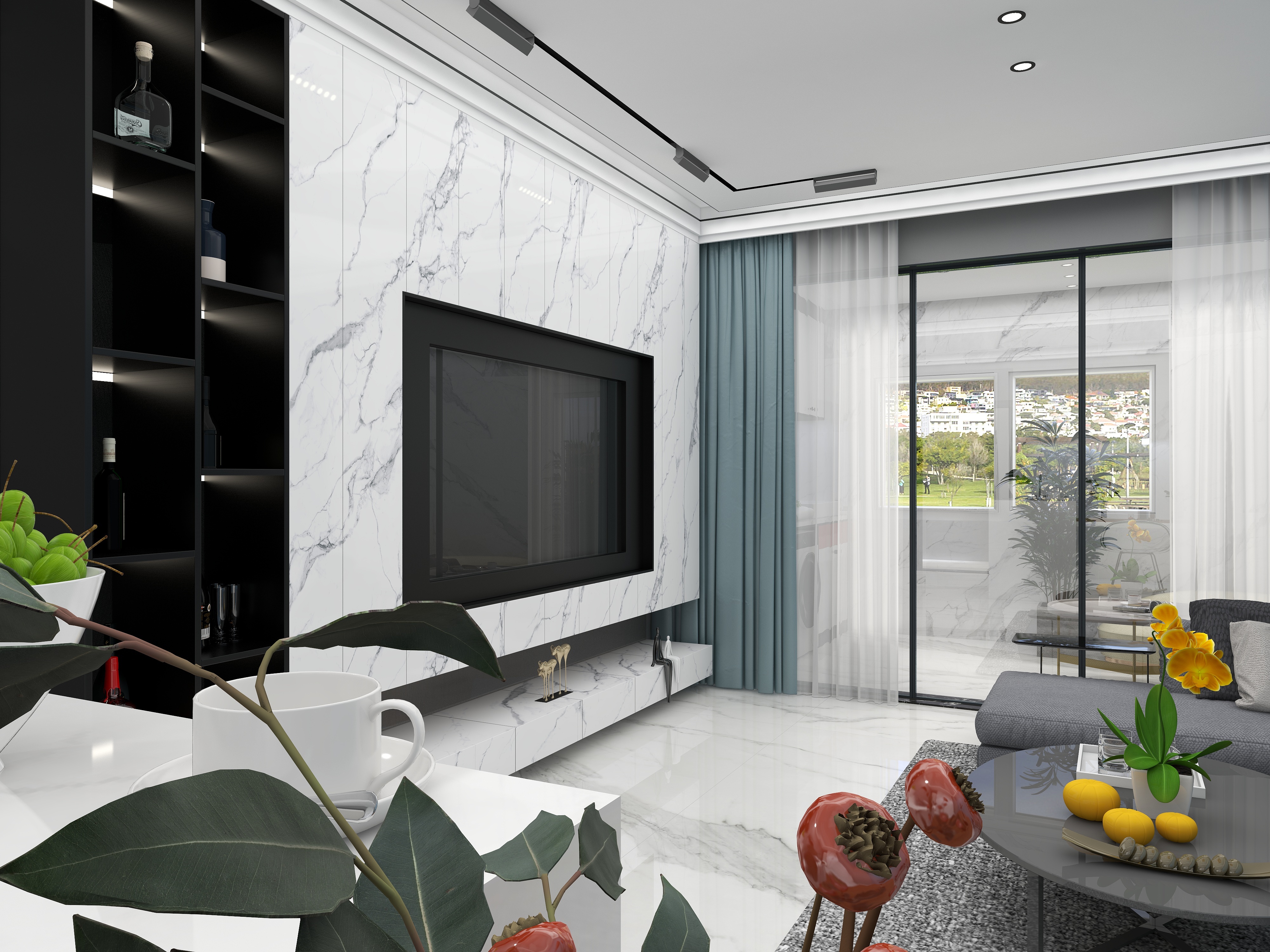 设计师溜得华-保利东湾-装修设计方案