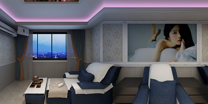 许伟文-沐足休闲会所-装修设计方案