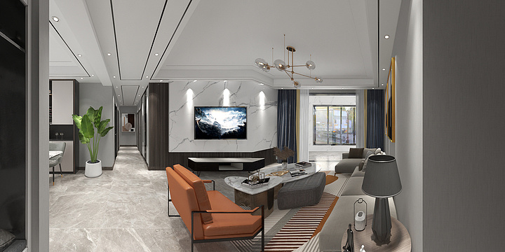 东鹏整装至尊店-鲁山建业桂园-副本-装修设计方案