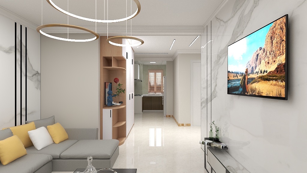 夏洛蒂-月亮湾12-3-1101-2-装修设计方案