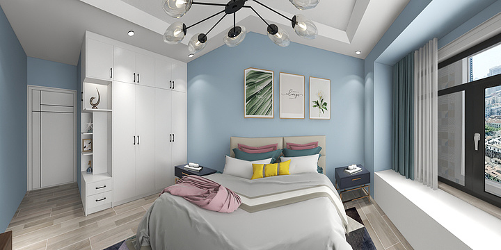 典雅工厂全屋定制-珠光新城30-204-装修设计方案