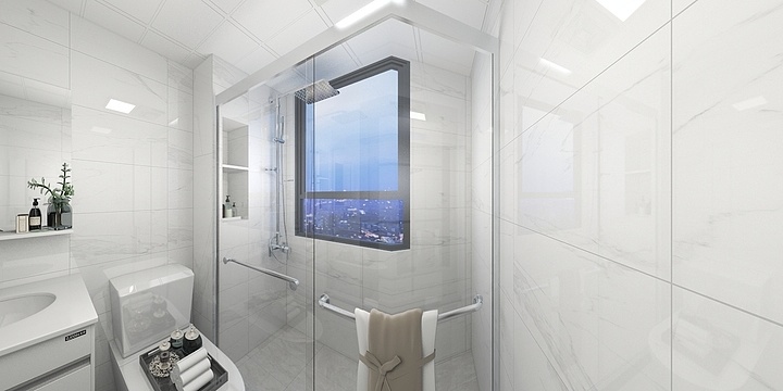 仨正装饰-（现代风格）东江新城九期9栋2单元01户型-装修设计方案