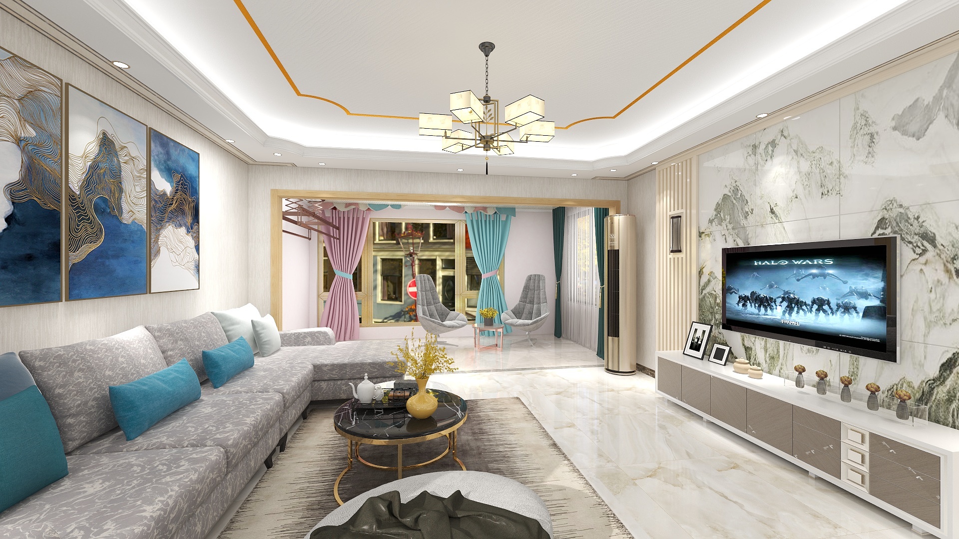 风林装饰-现代风-装修设计方案