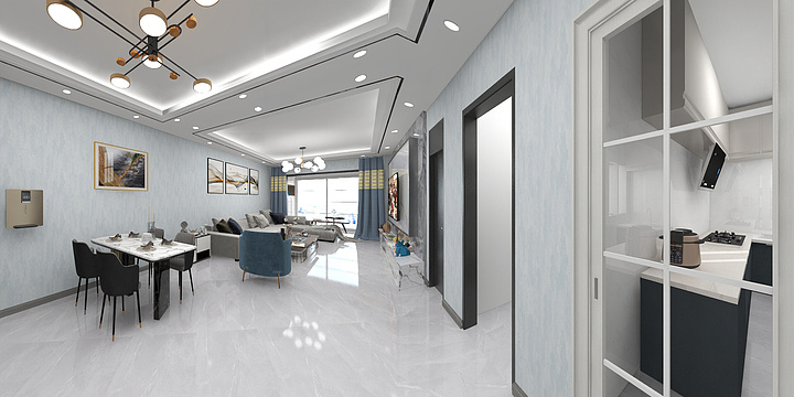 铭诚室内装饰-幸福里-装修设计方案