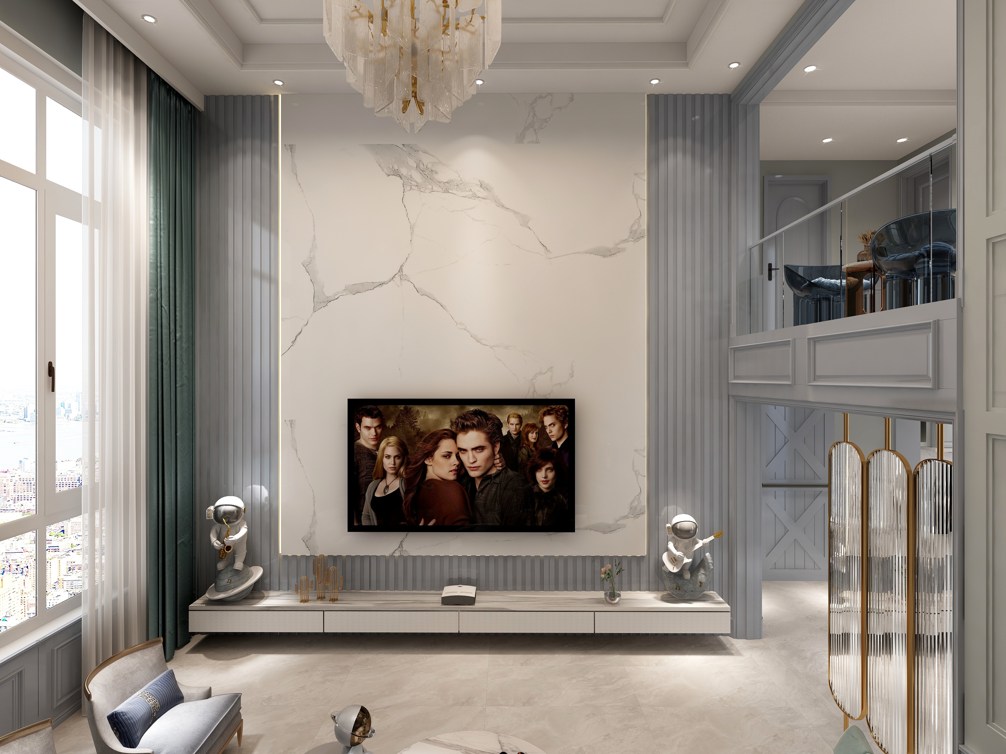 刘欢-紫檀山跃层-装修设计方案