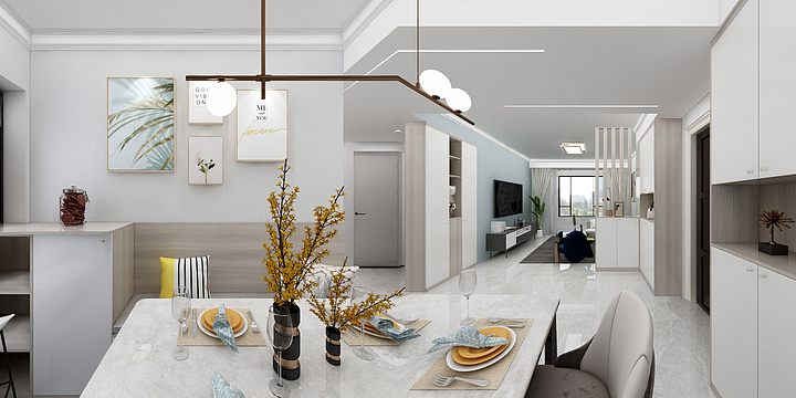 德意世家-杨磊-金域华府-副本-装修设计方案