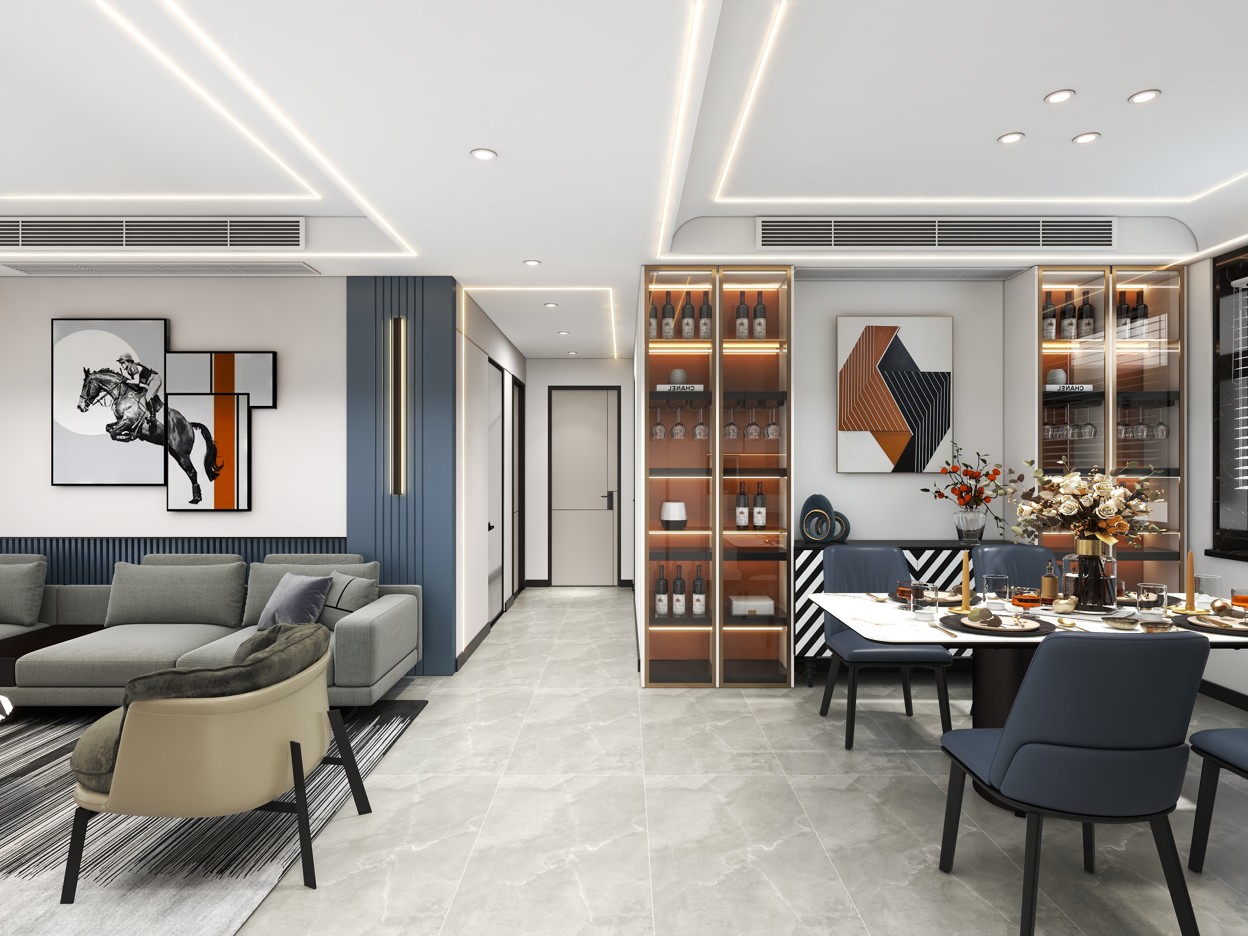 郭达光-精英赛+跳跃-110平现代轻奢三室装修效果图