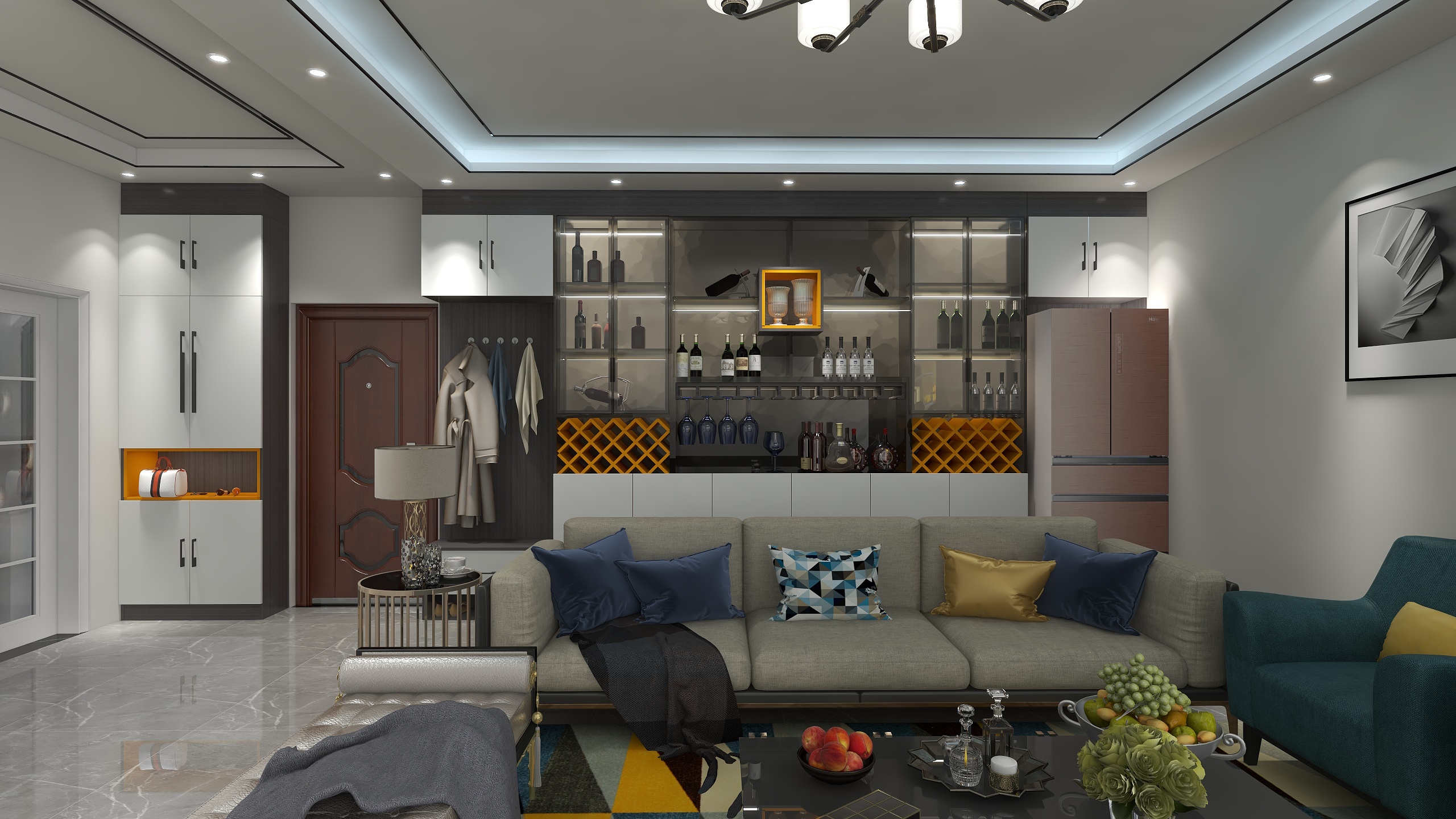 美之.家装饰设计-徽县名城学府大套-装修设计方案