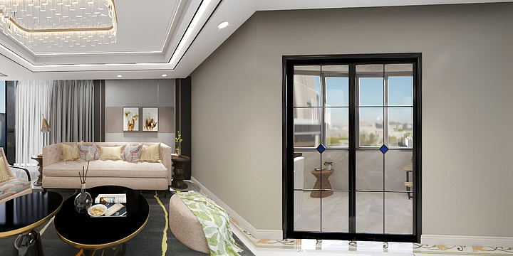 为生活添彩-泓尚华府3室两厅两卫118㎡-装修设计方案