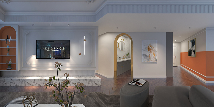 卓Solitude-凯旋半岛-陈总-装修设计方案