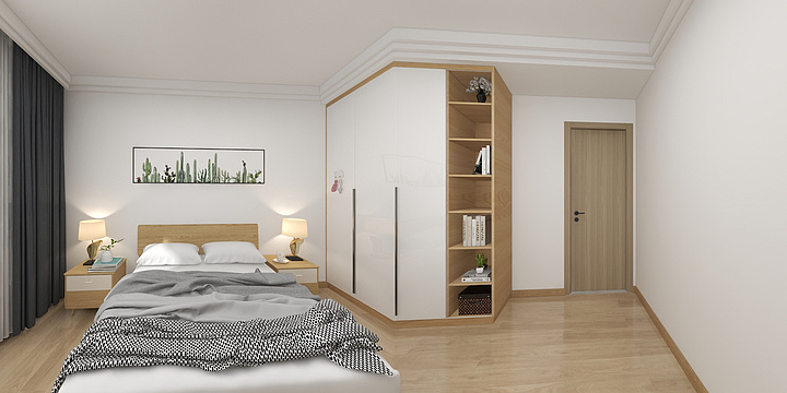 罗密欧与猪搏斗-金胜公寓01日式简约-装修设计方案