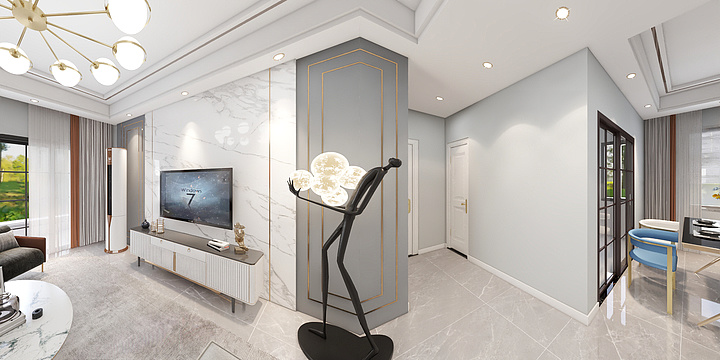 设计师龚工-仙塘花园-装修设计方案