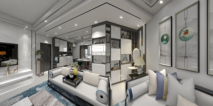 毕节鑫品装饰工程有限责任公司-锦绣城刘先生雅居-装修设计方案