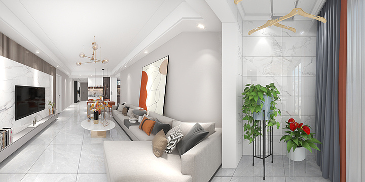 山木禾风-承天一号院2期14-1003-装修设计方案