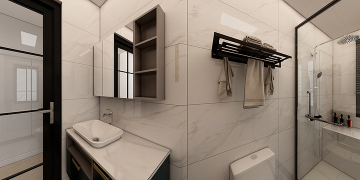 绝缘视觉-仲恺花园-装修设计方案