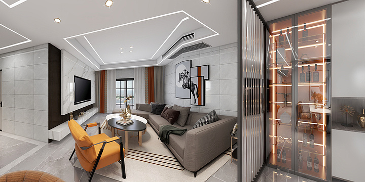 设计师龚工-体育新城-装修设计方案